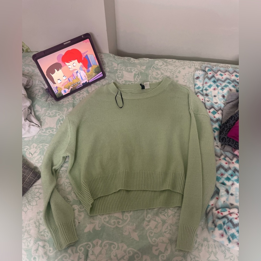 H&M cropped sweater